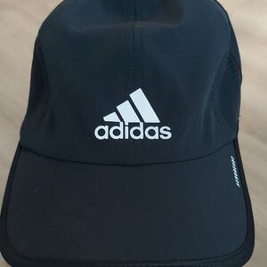 Adidas Black and White Aeroready Sports Cap